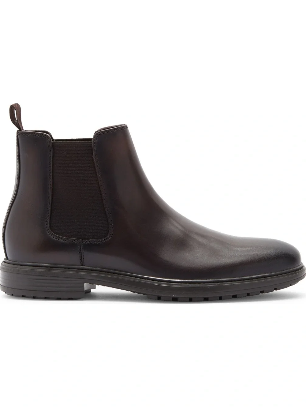 Vittorio Rossi Men’s Black Leather Peter Chelsea Boots EUC